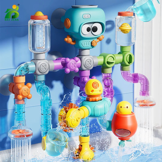 Toddler Water Toy – Bath Spinner Game with Suction Cups