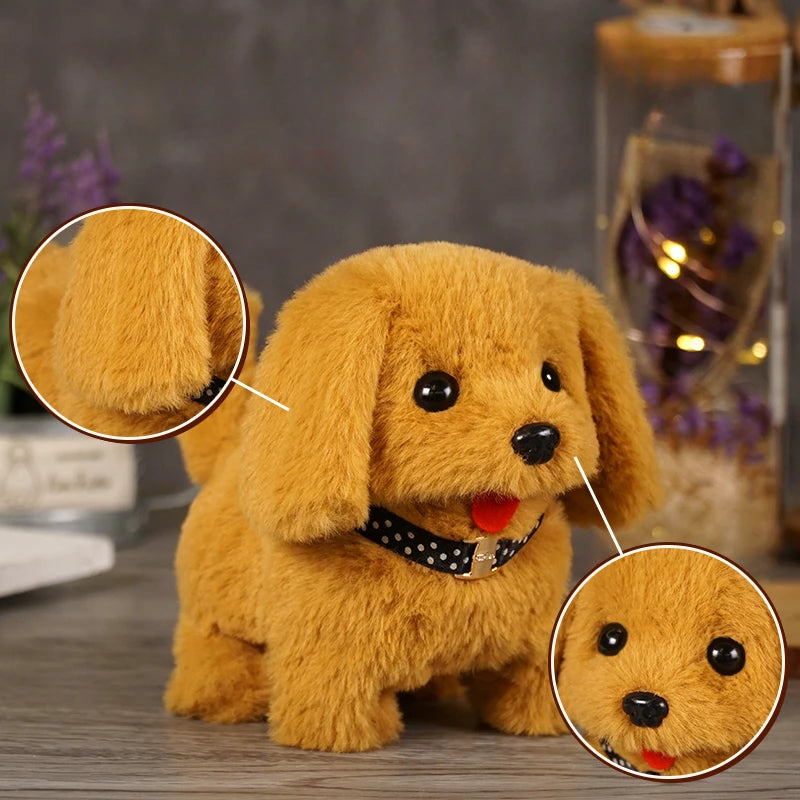 Interactive Electronic Walking Puppy Toy – Plush Dog for Kids