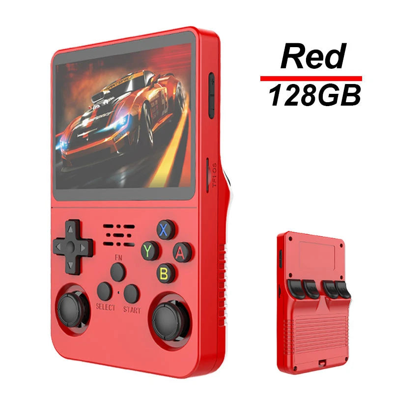 R36S Retro Handheld Game Console Toy – 3.5" IPS 128G