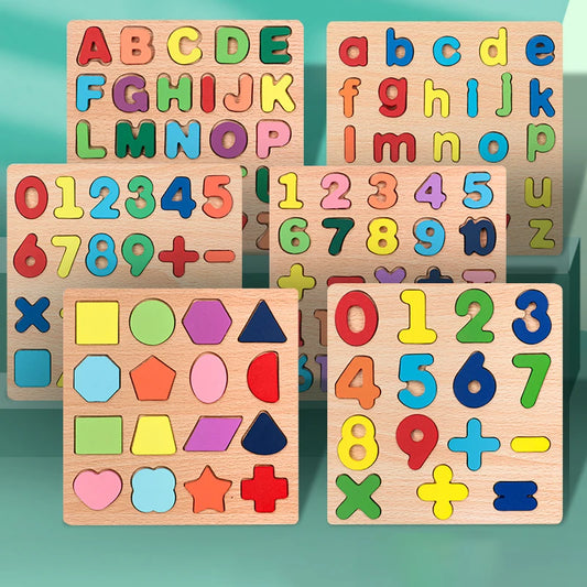 Children's Alphabet Numbers Educational Game Toy