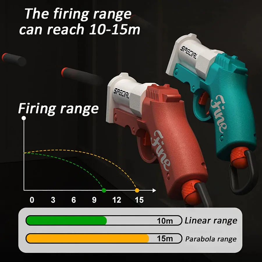 Minisoft Bullet Launcher Airsoft Children's Pistol Toy
