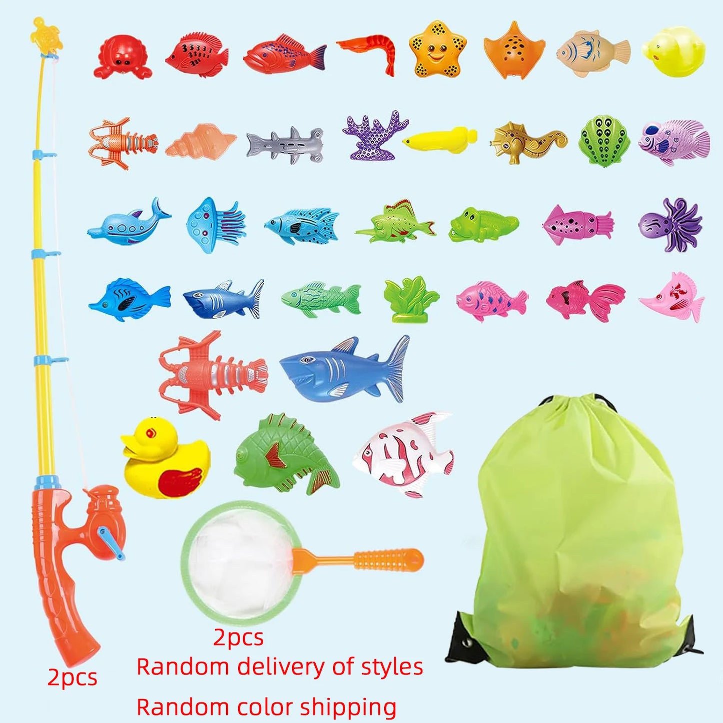 Kids Bath Fishing Toy – Floating Water Game
