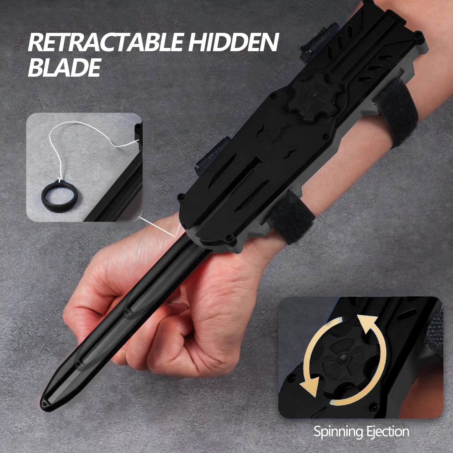 telescopic folding hidden blade weapon toy