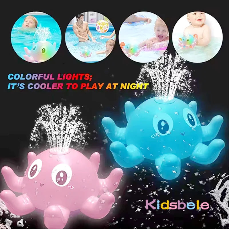 Light-Up Musical Octopus – Baby Bath Water Toy