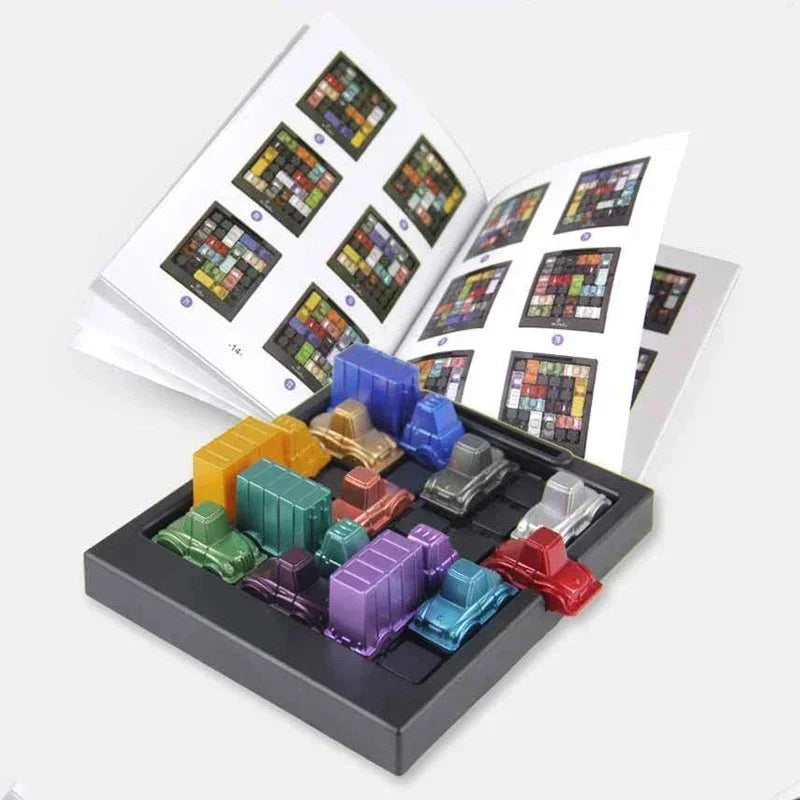 Rush Hour Traffic Puzzle Toy  Educational Car Game for Kids 3+