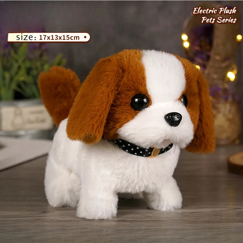 Interactive Electronic Walking Puppy Toy – Plush Dog for Kids