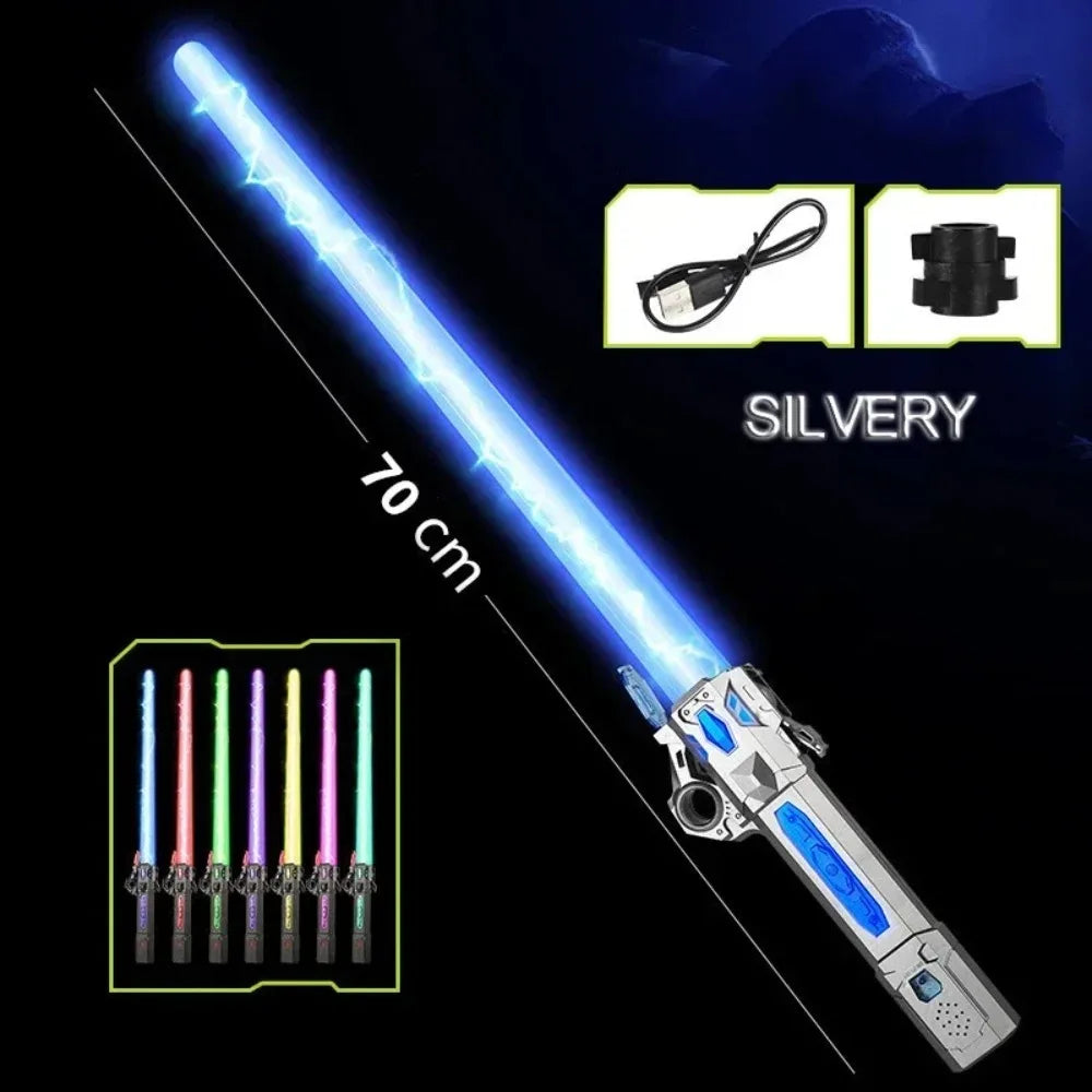 2-in-1 Glowing Music Sword – Light Toy for Kids