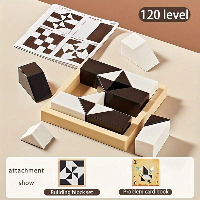 120 Level Hidden Block Puzzle Toy