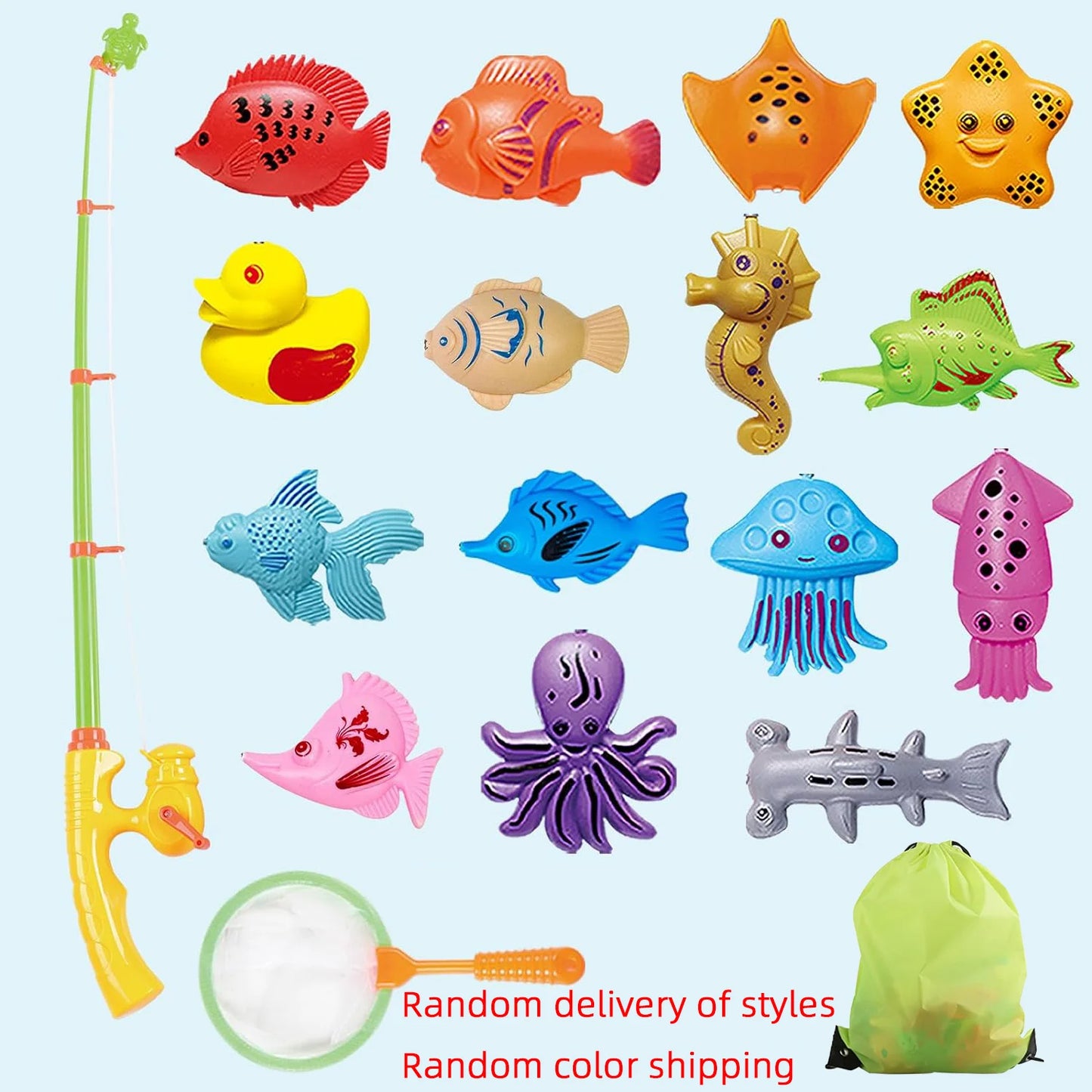 Kids Bath Fishing Toy – Floating Water Game