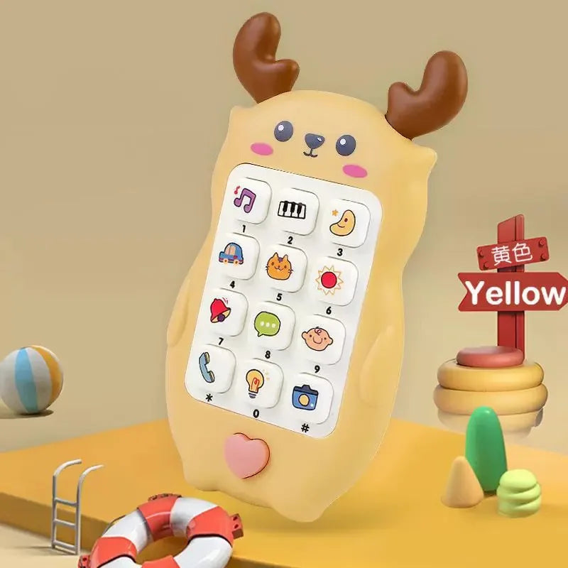 Baby Phone Bilingual Music Toy – Early Learning & Teether