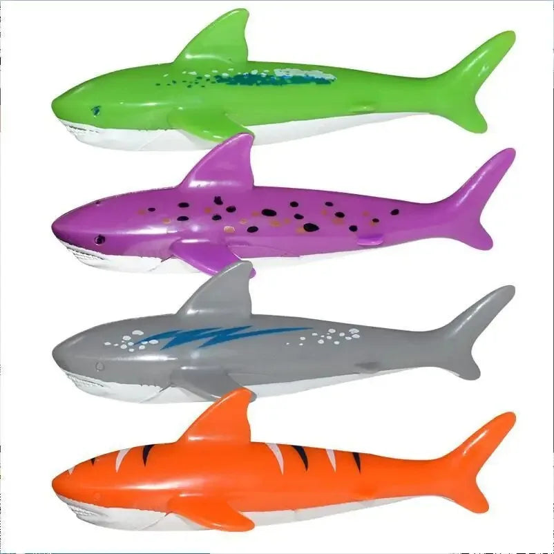 Rocket & Shark Pool Diving Toys – Summer Water Game for Kids
