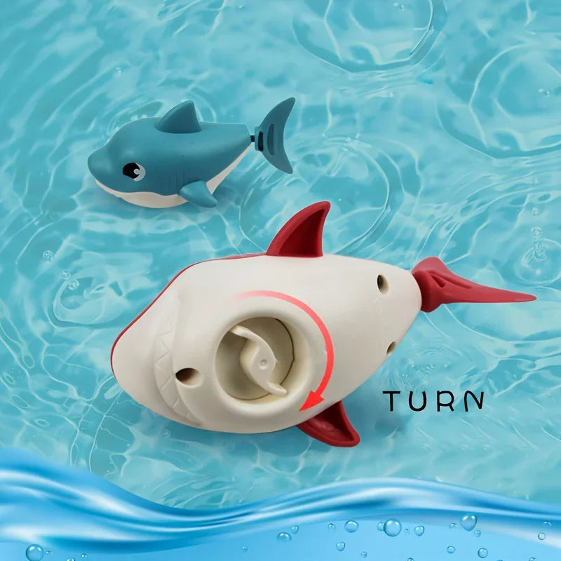Cartoon Shark Water Toy – Baby Bath & Beach Fun