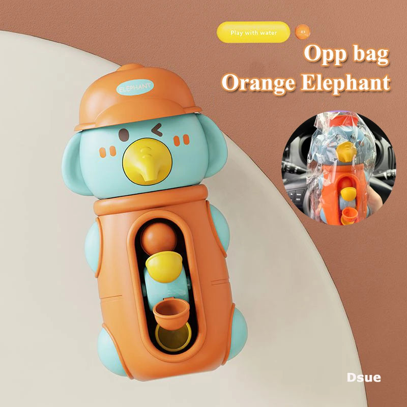 Baby Bath Toy – Duck & Elephant Water Spinner