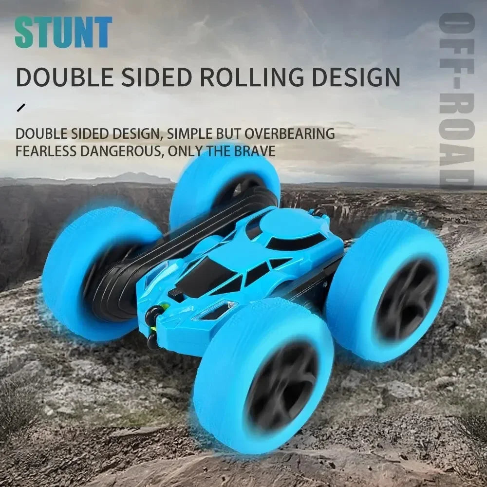 RC Stunt Car – Double-Sided 360° Flip Toy