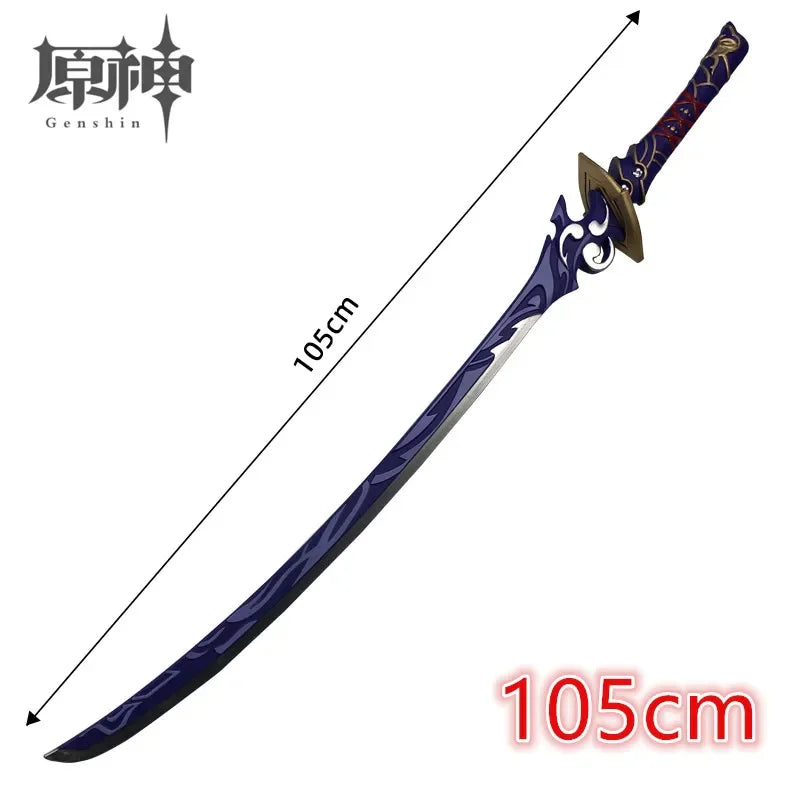 105cm Raiden Shogun Katana – Genshin Impact Cosplay Toy