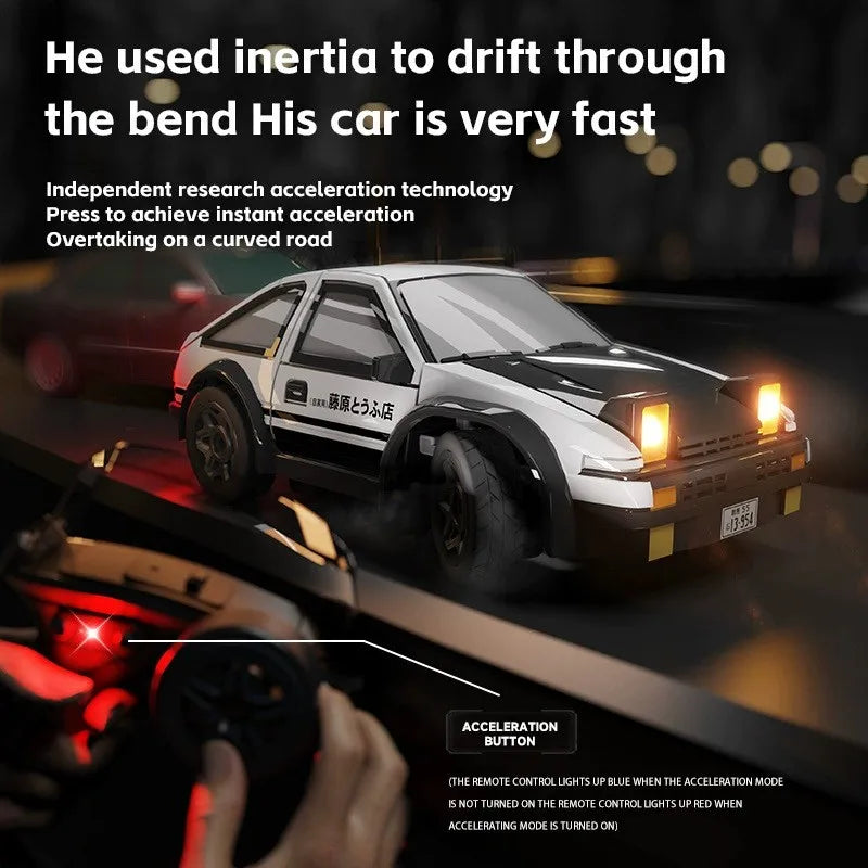 1:64 RC Drift Car – Mini High-Speed Remote Control Toy