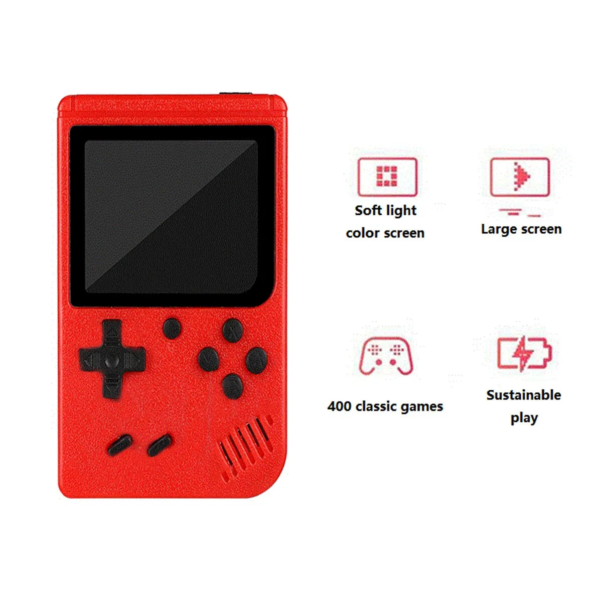Retro Handheld Game Console – Kids Classic Toy