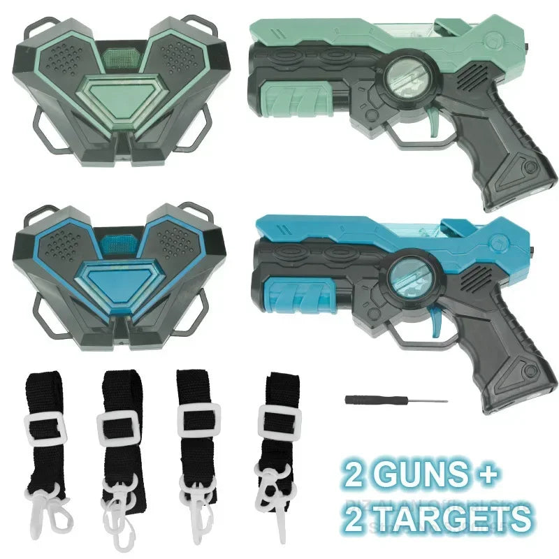 Laser Battle Game Set - Electric Gun Weapon Pistol Toy