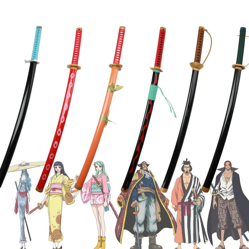 Anime Cosplay Sword Toy – Bamboo Blade Toy with Scabbard