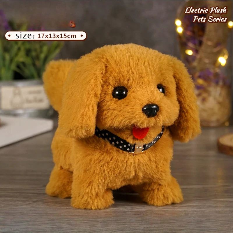 Interactive Electronic Walking Puppy Toy – Plush Dog for Kids
